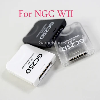 10pcs Nintendo GameCube Wii GC2SD TF Card Reader Pamäťovú Kartu Adaptér Pre NGC WII Univerzálnu Čítačku Pre NGC Hra Wii Konzoly