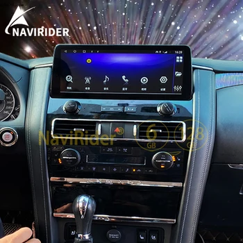 12.3 Obrazovky Pre Nissan Patrol Y62 Infiniti QX80 QX56 Android 10 Auta GPS Navigácie Auto Multimediálne Video Prehrávač, Bezdrôtové Carplay