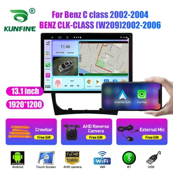 13.1 palcov autorádia Pre Benz C trieda CLK-CLASS Auto DVD, GPS Navigácie Stereo Carplay 2 Din Strednej Multimediálne Android Auto