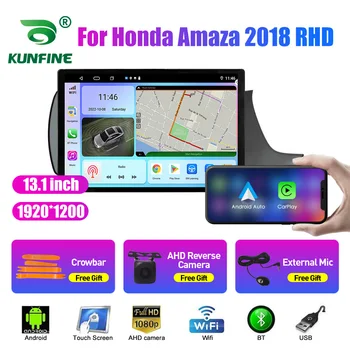 13.1 palcov autorádia Pre Honda Amaza 2018 RHD Auto DVD, GPS Navigácie Stereo Carplay 2 Din Strednej Multimediálne Android Auto