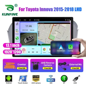 13.1 palcov autorádia Pre Toyota Innova 2015 2016-2018 Auto DVD, GPS Navigácie Stereo Carplay 2 Din Strednej Multimediálne Android Auto