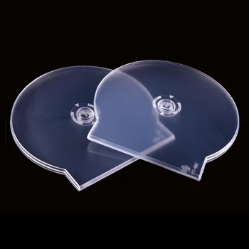 1PCS/2KS/5 KS ReadStar Priehľadného Plastu Jeden Kus Okrúhleho puzdra Disku CD Prípade, pribrala disku CD, disku DVD box, 12cm Disk Prípade