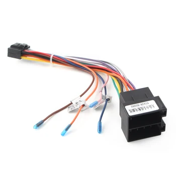20 Pin ISO Kabeláž Postroj Konektor Adaptéra Pre Android Auta, Napájací Kábel, Stereo