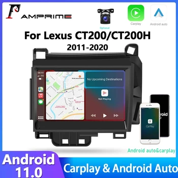 2din Android 11 Pre Lexus CT200H CT200 na roky 2011-2020 Auto Rádio Multimediálny Prehrávač, GPS Navigáciu, Stereo Autoradio Vedúci Jednotky Carplay