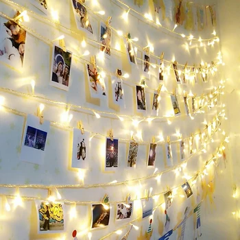 3/5/6/10M LED Girlandy String Svetlá Vianočný Strom Dekorácie Svetla String Svadobné Party Domov, Miestnosti Farebné String LED Svetlo