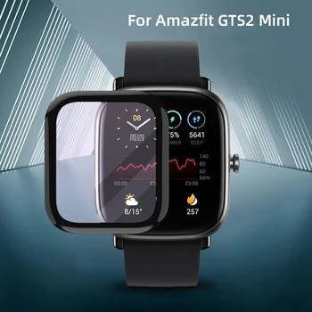 3D Zakrivené Ochranná Fólia Pre Amazfit Sledovať GTS 2 Mini Full Screen Protector Mäkké pre Xiao Amazfit GTS 2 Mini GTS2Mini Kryt