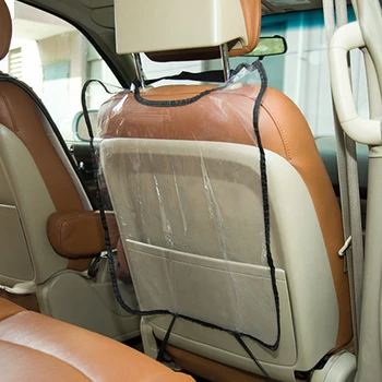 Auto zadný kryt sedadla detí kick pad transparentné auto mat PVC vodotesný pre Mini One Cooper R50 R52 R53 R55 R56 R60 R61
