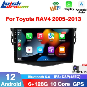 Autoradio Android Carplay Pre Toyota RAV4 2005-2013 Android Auto 4G WIFI GPS 6+128G Multimediálne Rádio Andriod Bezdrôtové