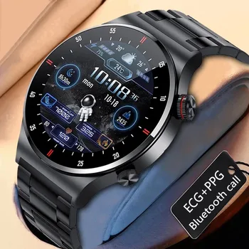 Bluetooth Hovor Mužov Smart Hodinky Veľké Batérie HD farebný displej, IP67 Vodeodolné Displeja Smartwatch Muž pre Tecno Pouvoir 4 Pro 3