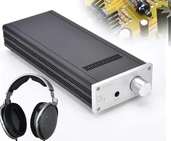 BRZHIFI Audio E100 Lyman obvode Trubice Slúchadlový Zosilňovač Ploche Stereo Zvuk Ucho Amp HiFi, Domáce Kino