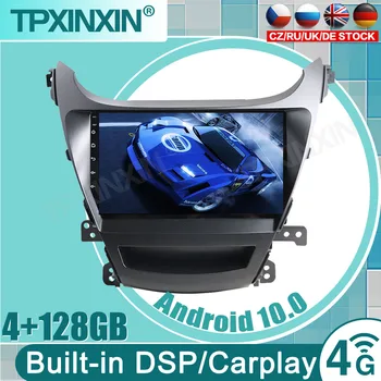 Carplay Android10 Navigácia Na Hyundai Elantra 2014-2015 Autostereo headunit Multimediálny prehrávač Car rádio magnetofón px5/px6
