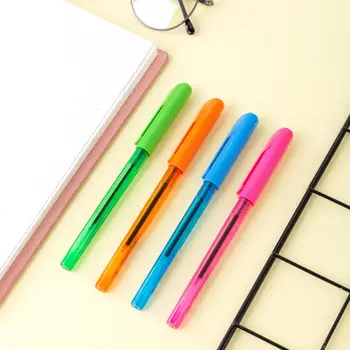 DELI Guľôčkové Pero 4Pcs/Taška Farba Guľôčkové Pero hladké písanie Mini tip na 0,7 mm