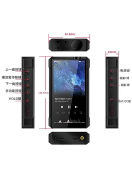 FiiO/M17 Prenosné stúpavosť smernice o nebezpečných LÁTKACH Lossless Android Bluetooth Prehrávača Hudby na HiFi Horúčka MP3
