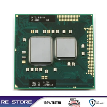 Intel Core i5-580M i5 580M SLC28 2.6 GHz Dual-Core Quad-Niť CPU Procesor 3W 35W Zásuvky G1 / rPGA988A