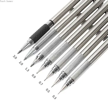 Kawaii Kovov, Mechanické Ceruzky Nastaviť 0.3 0.5 0.7 0.9 1.3 2.0 mm HB Automatické Ceruzky Školského Úradu Písomne Papiernictvo Dodanie