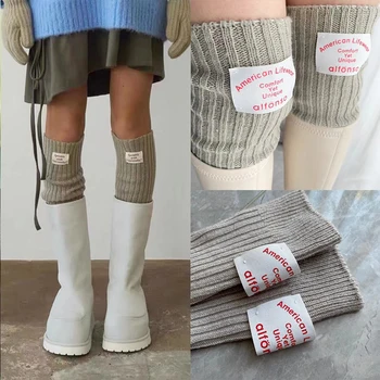 Kórejský Štítok Nad kolená Leg Warmers Rukávy ŽENY Rameno Zahŕňa Japonský Legíny Y2k Vlna Stehna Ponožky Punk Multifunkčné Rukavice