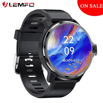 LEMFO LEMP 4G Smart Hodinky GPS, Wifi, Android 9.1 Duálne Kamery Systém 64GB ROM 1050Mah Batérie Dlhý Pohotovostný Media Player Smartwatch