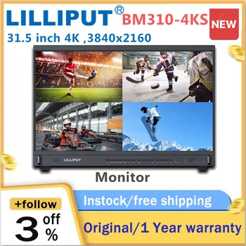 LILLIPUT BM310-4KS 31.5 palcový 4K Vysielanie riaditeľ monitor 3840*2160