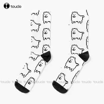 Nepríjemné Psa Ponožky Unning Ponožky Ženy Vianočné Módne Nový Rok Darček Unisex Dospelých Dospievajúcu Mládež Ponožky 360° Digitálna Tlač Vlastné