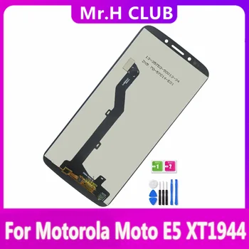 NOVÉ LCD Na Motorola E5 XT1944 XT1944-4 XT1944-2 LCD Displej Dotykový Displej Digitalizátorom. Montáž Nahradenie Opravy Dielov + Nástroje