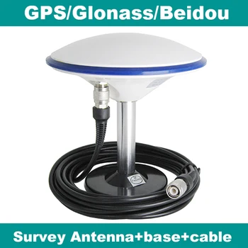 prieskum GNSS anténa,GPS/Glonass/Beidou,RTK prijímač, antény,BT-290,Magnetické základne,5m TNC-TNC kábel