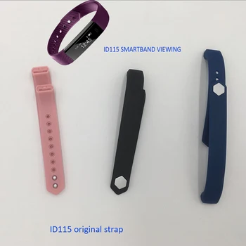 Pôvodné ID 115 Smart Band náramok Náramok na Zápästie Nahradenie Watchband Silikónový pásik na zápästie pás pre id115 Smartband