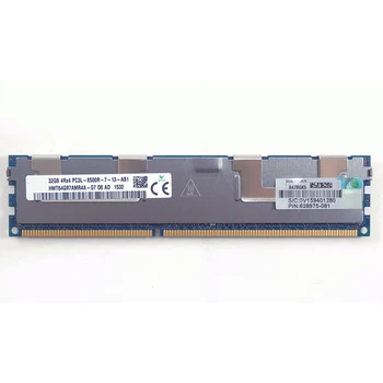 RAM PC3L-8500R 32GB DDR3 1066 4RX4 Server Pamäť 627814-B21 628975-081 632205-001