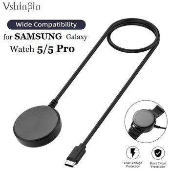Smart Hodinky Nabíjací Kábel pre Samsung Galaxy Watch 5/5Pro/ Watch 3/4 Classic/Aktívny 1/2 Magnetické Bezdrôtové Nabíjanie Káble Dok