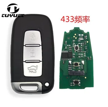 Smart Remote tlačidlo Keyless Entry Fob 3 BTN Pre Hyundai IX35 433MHz S ID46 Čip