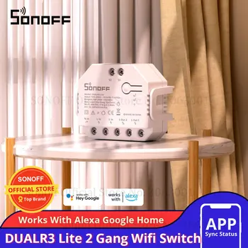 Sonoff 2CH Dual Wifi Prepínač Duálneho Svetlá Ovládané Diaľkovo Wifi Prepínač, Ovládanie Dvoch Obvodov Inteligentný Prepínač Funguje S Alexa