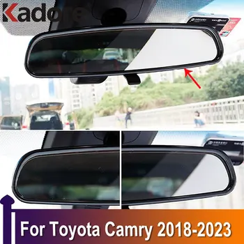 Spätné Zrkadlo Pokrytie Pre Toyota Camry 2018-2020 2021 2022 2023 Vnútorné Spätné Zrkadlá Nálepky Rámu Príslušenstvo Auto Styling