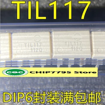 TIL117 DIP6-pin in-line optocoupler izolant fotoelektrické IC kanál tranzistor výstup optocoupler