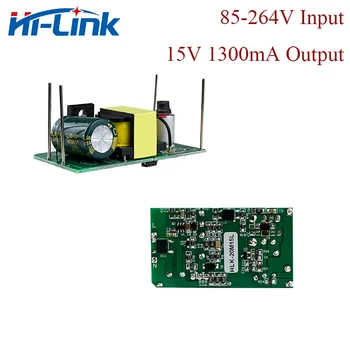 Voľný Lodi 2 ks/veľa Hi-Link 220V/110V až 15V 1300mA 20W krok dole napájací transformátor AC DC converter modul HLK-20M15L Otvorený Rám