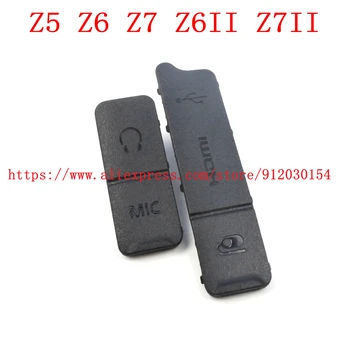 Vysoko kvalitné NOVÝ USB Gumy HDMI Pre Nikon Z5 Z6 Z7 Z6II Z7II Strane Krytu Plášťa USB Dvere Prípade Gumy Vekom Pleť