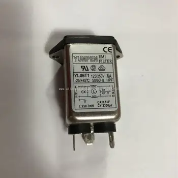 YL01T1 YL03T1 YL06T1 YL10T1 IEC zásuvky filter s poistka Konektor